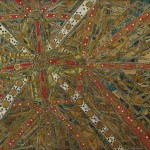 Centro de Controle da Cidade do Futuro nº 03 – Pintura e Colagem sobre compensado de madeira, 2,45 x 1,20 m, 1967. Obra participante da IX Bienal Internacional de São Paulo. Acervo do Centro Cultural da Cidade de São Paulo – CCSP